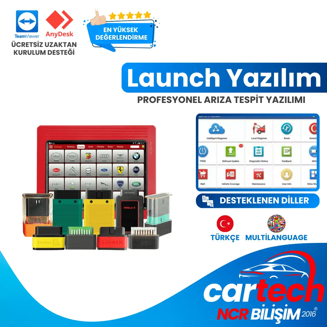 Launch X-Diag Pro5 Yazılım Launch X-Diag / X-Pro5 / Easydiag Yazılım Güncelleme - Görsel 1